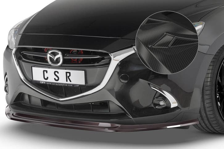 Cupspoilerlip met ABE voor Mazda 2 (Type DJ) CSL437-C, Auto-onderdelen, Carrosserie, Nieuw, Verzenden
