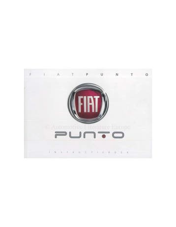 2010 FIAT PUNTO INSTRUCTIEBOEKJE NEDERLANDS