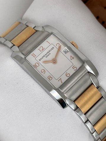 Baume & Mercier - Hampton Lady - M0A10108 - Femme -, Bijoux, Sacs & Beauté