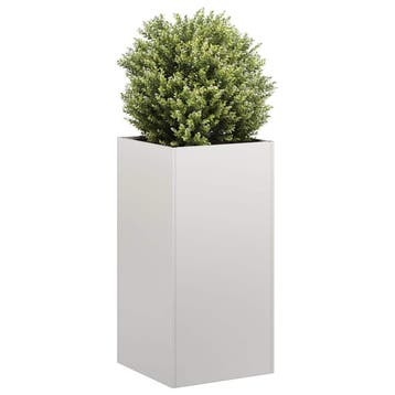 vidaXL Plantenbak 40x40x80 cm roestvrij staal, Verzenden