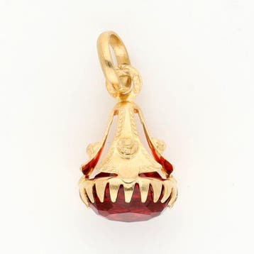 Broche - 18 karaat Geel goud - Fobhanger