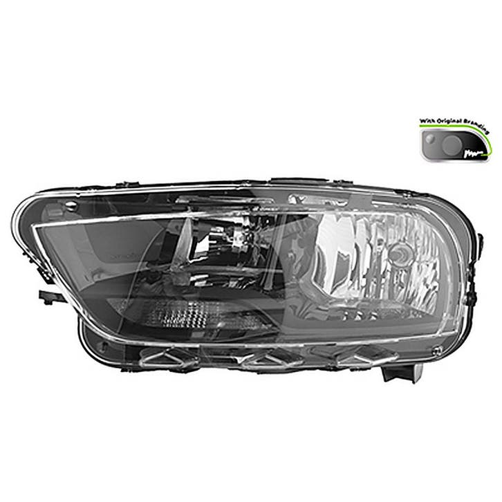 Citroen C4 Cactus 2018+ Koplamp voor links H7+H1 Valeo, Auto-onderdelen, Verlichting, Nieuw, Verzenden