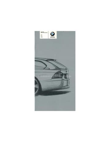 2005 BMW 3 SERIE TOURING BROCHURE NEDERLANDS