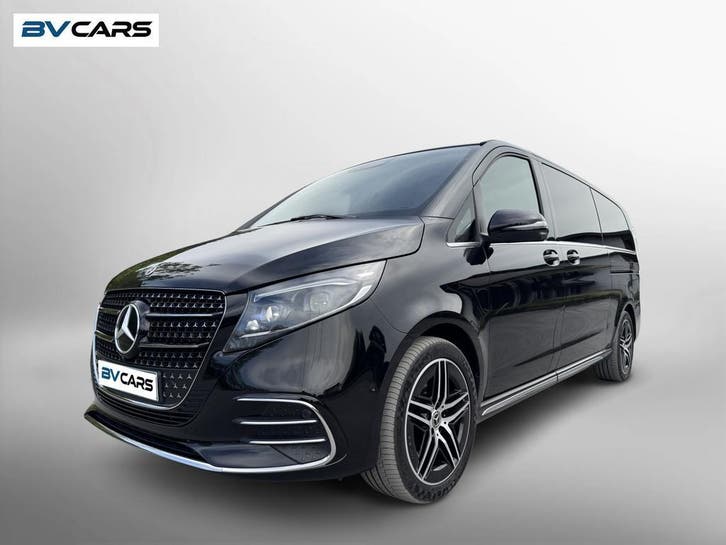 Mercedes V300d Exclusive L3 4-Matic Airmatic/Lichte vracht, Auto's, Mercedes-Benz, Dealer onderhouden, Zwart, Automaat, Overige carrosserie