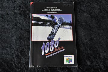 1080 Snowboarding Nintendo 64 N64 Manual, Verzenden, Nieuw