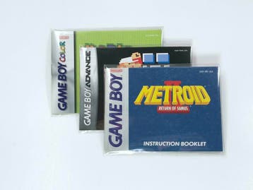 Gameboy Manual Bags, Games en Spelcomputers, Spelcomputers | Nintendo Game Boy, Verzenden, Nieuw