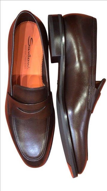 Santoni - Mocassins - Maat: EU 45 - Nieuw in doos, Nieuw