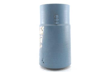 Vase à fleurs - Seto - Émaillage bleu - Japon - XXe siècle