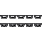 Spot Armatuur 10 Pack - Pragmi Rodos Pro - GU10 Inbouwspot Z, Verzenden, Nieuw