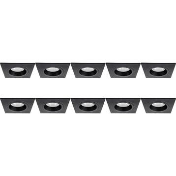 Spot Armatuur 10 Pack - Pragmi Rodos Pro - GU10 Inbouwspot Z, Verzenden, Nieuw