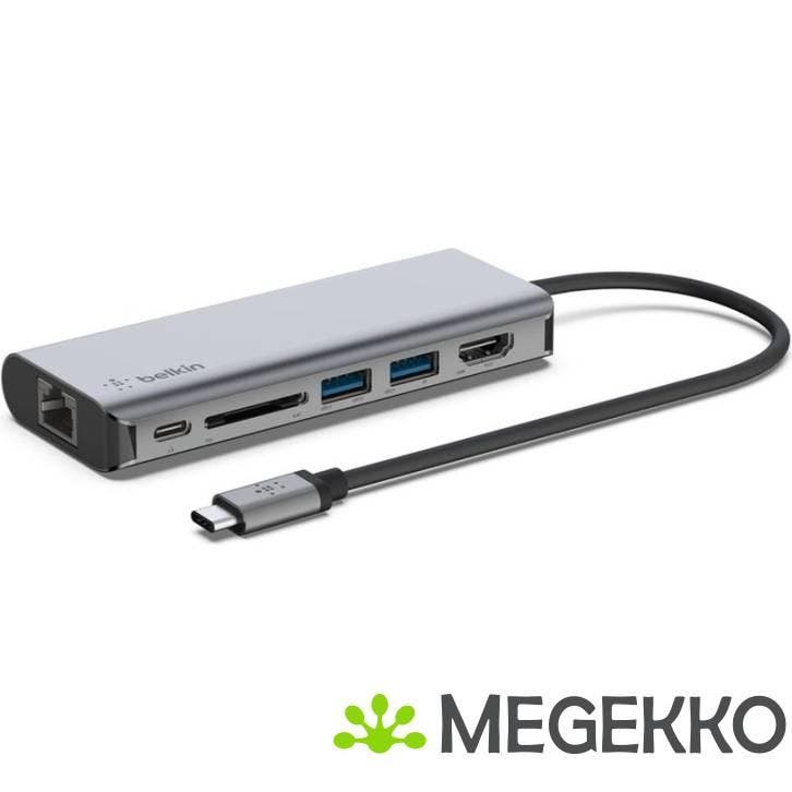 Belkin AVC008BTSGY USB-C 6-in-1 Hub, Informatique & Logiciels, Ordinateurs & Logiciels Autre, Envoi