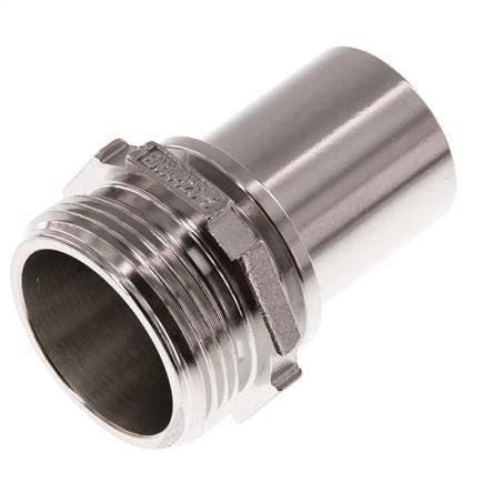 G 1 1/4 Buitendraad x 32mm RVS Slangpilaar met, Doe-het-zelf en Bouw, Overige Doe-Het-Zelf en Bouw, Verzenden