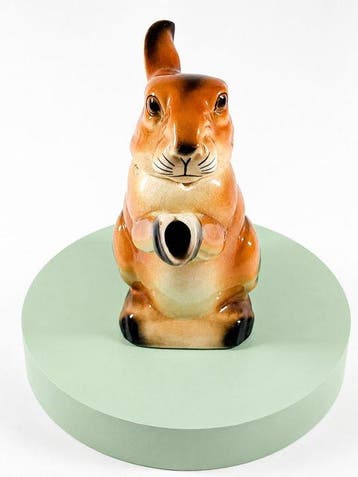 Erphila - Theepot - Haas - Emaille - Vintage keramiek