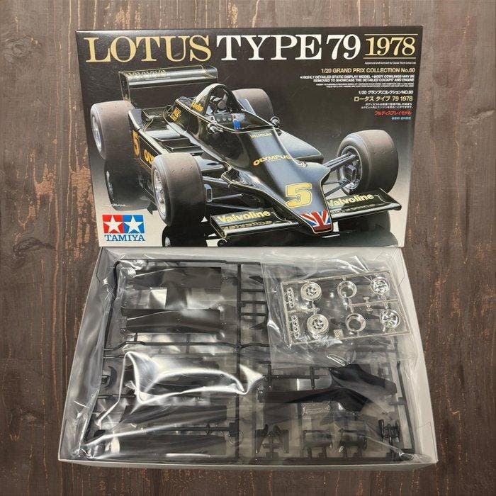 Tamiya - Speelgoedauto 1/20 Scale LOTUS TYPE 79 1978, Hobby en Vrije tijd, Modelauto's | 1:5 tot 1:12