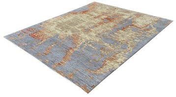 Tapis de créateur avec beaucoup de soie - Neuf -