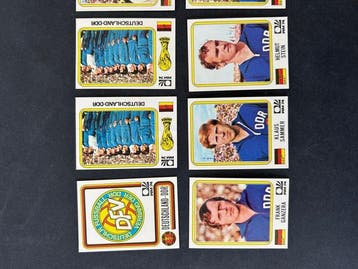 1974 Panini World Cup Munchen 74 Deutschland DDR - 11