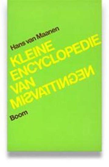 Kleine encyclopedie van misvattingen - van Maanen, Verzenden