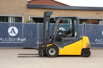 Veiling: Heftruck Jungheinrich EFG 550 Elektrisch 4990kg 5.6, Articles professionnels, Machines & Construction | Chariots élévateurs & Transport interne