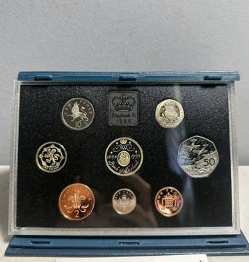 Royaume-Uni. 1994 - Elizabeth II (Lot of 8 coins) (Sans prix, Postzegels en Munten, Munten | Europa | Niet-Euromunten