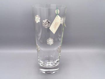 PG-MIANI Argenteria - Vaas - .925 zilver, en glas -, Antiek en Kunst