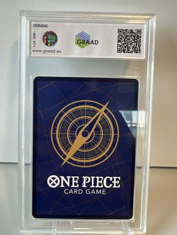 Bandai - 1 Graded card - One Piece - Monkey D. Luffy - Graad, Hobby en Vrije tijd, Nieuw