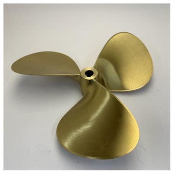 Bieden: Michigan Propellers 3-Blade Brass Propeller GL352 R, Ophalen of Verzenden, Nieuw