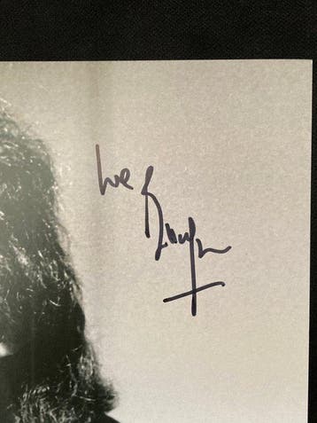 Bill Wyman - Rolling Stones - Signed Photo 20x25 cm - With