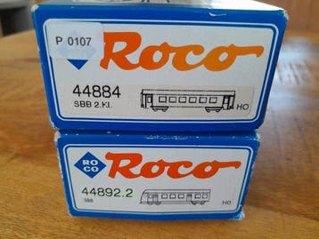 Roco H0 - ROCO 44884 en ROCO 44892.2 - Ensemble de wagons de, Hobby en Vrije tijd, Nieuw