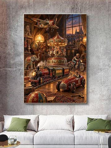 Shayer - Clockwork Dreams After Sunset - XL - 60x80cm - 1/1