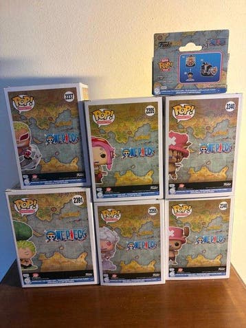 Funko - Funko Pop - One Piece - Mix Funko Pop: 7 pieces