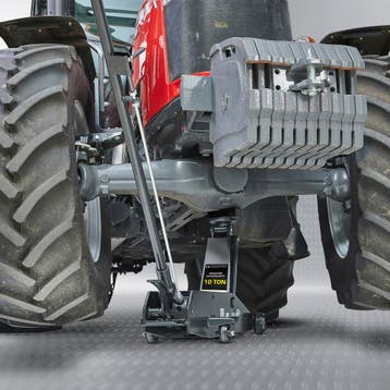 Datona Werkplaatskrik 10 ton met vier hoge assteunen -, Ophalen of Verzenden, Nieuw
