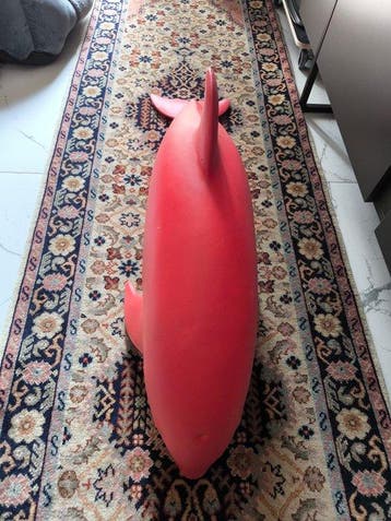 Cracking art group (XX-XXI) - Sculpture, Delfino - 112 cm -