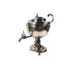 Urn - Egyptische Revival Sheffield Plate Theeurn met