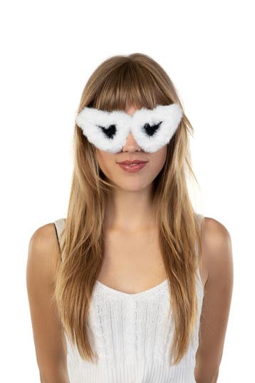 KIMU® Hartjes Bont Zonnebril Wit Montuur Kunststof Zwarte Gl, Hobby en Vrije tijd, Ophalen of Verzenden, Nieuw