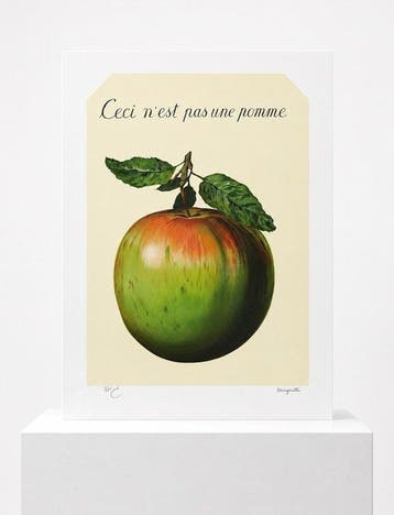 René Magritte (1898-1967) - Ceci nest pas une pomme, Antiek en Kunst