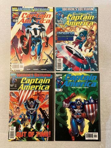 Captain America (1998) 32 comics in range # 1 to 43 +, Nieuw