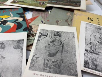 Japan - 120 antieke Japanse ansichtkaarten Tempels en