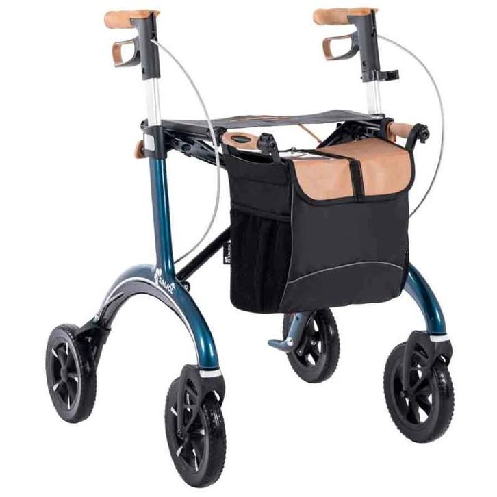 Saljol Carbon lichtgewicht rollator - Blauw, Regular, Divers, Déambulateurs, Enlèvement ou Envoi