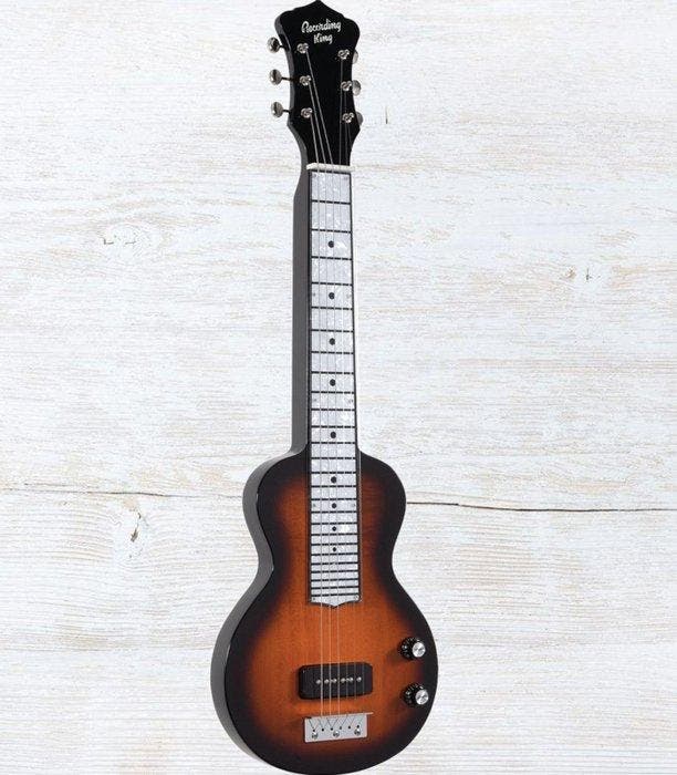 Recording King - RG-32-SN Gloss Sunburst P90 - - Lap steel, Musique & Instruments, Instruments à corde | Guitares | Acoustiques
