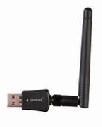 Mini USB WiFi Adapter 300MB/ps High Power, Ophalen of Verzenden, Nieuw