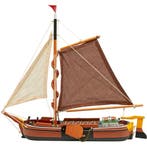 Skutsje Model 38cm Bruin, Ophalen of Verzenden