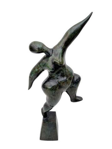 Sculpture, sculptuur, A modernist bronze - 53 cm - Brons -
