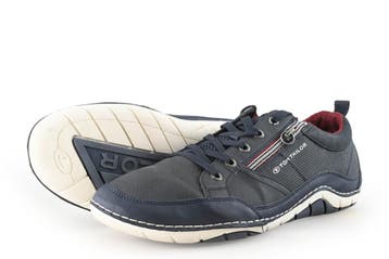 Tom Tailor Veterschoenen in maat 44 Blauw, Kleding | Heren, Schoenen, Tom Tailor, Zo goed als nieuw, Veterschoenen, Verzenden