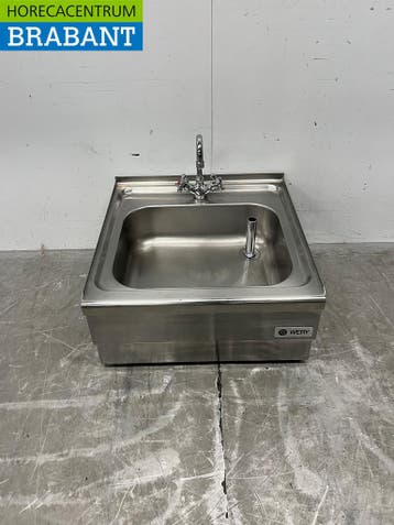Évier Wery en acier inoxydable avec robinet, 60 x 60 x 30,5, Verzenden
