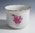 Herend - Vase - Hongrie, cache-pot peint à la main, décor «, Antiquités & Art