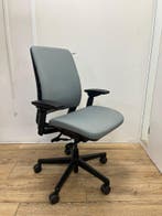 Steelcase Amia - Steelcase Bureaustoel - Ergonomisch - Grijs, Verzenden, Zo goed als nieuw, Grijs, Bureaustoel