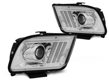 Koplampen | geschikt voor Ford | Mustang 2004-2009 | LED | T, Verzenden