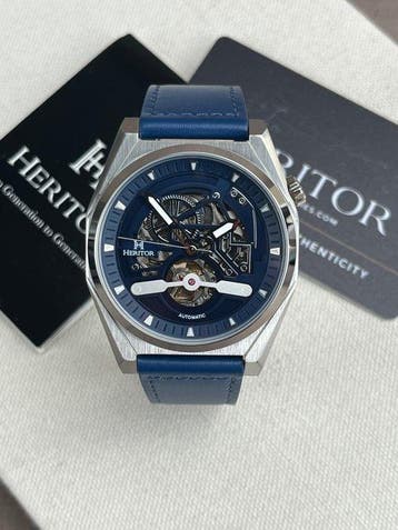 Heritor - Heritor Automatic Amadeus Semi-Skeleton - Sans, Handtassen en Accessoires, Nieuw