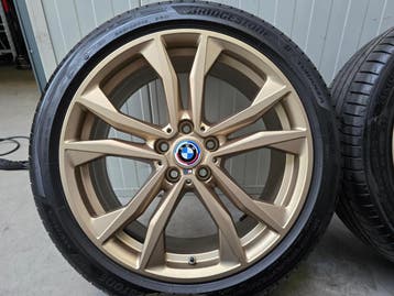 BMW X1 F48 X2 F39 19 inch 715M velgen zomerbanden Gold Brons, 19 inch, Verzenden, Banden en Velgen, Nieuw