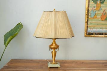Tafellamp - Amfora-vaas met kettingetjes, decoratief -, Antiek en Kunst